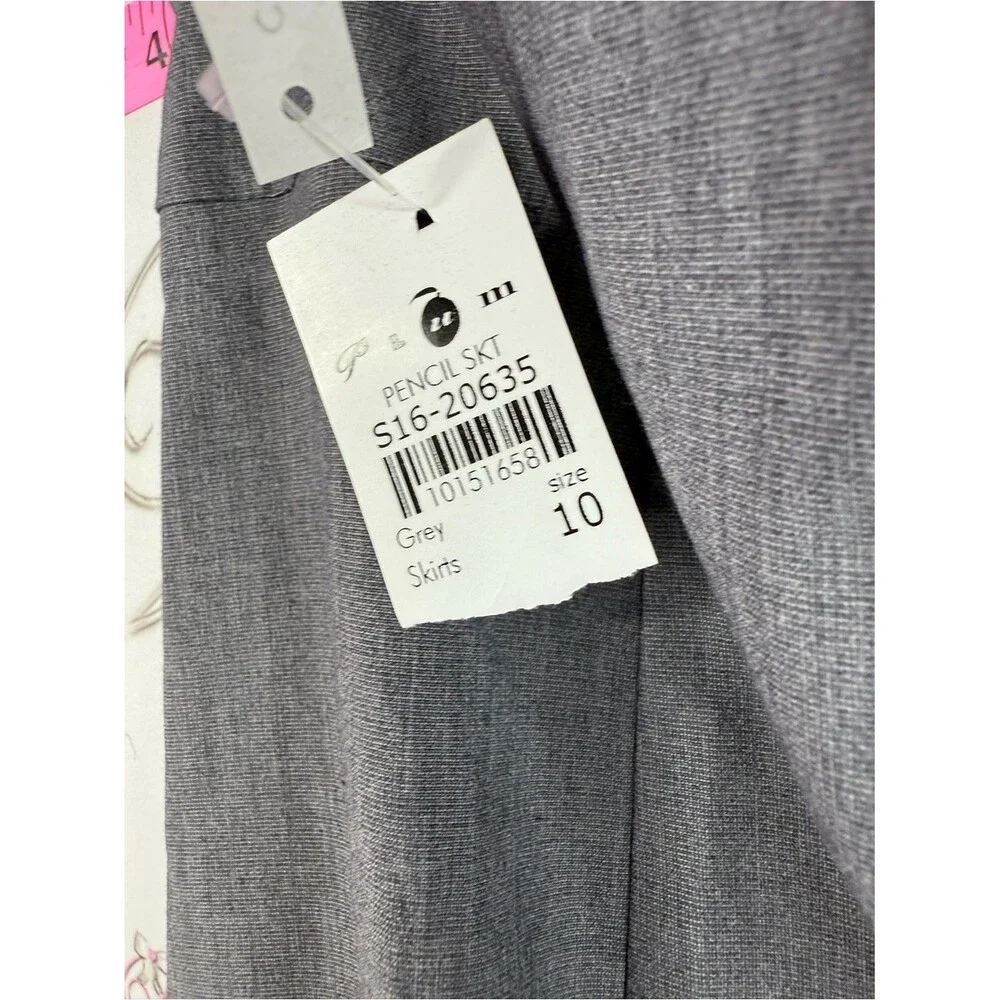 Tobias skirt pencil style grey Gray Midi Pencil Skirt new